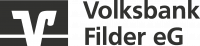 Logo_Volksbank_Filder_eG_4c_zweizeilig_links_pos_SW