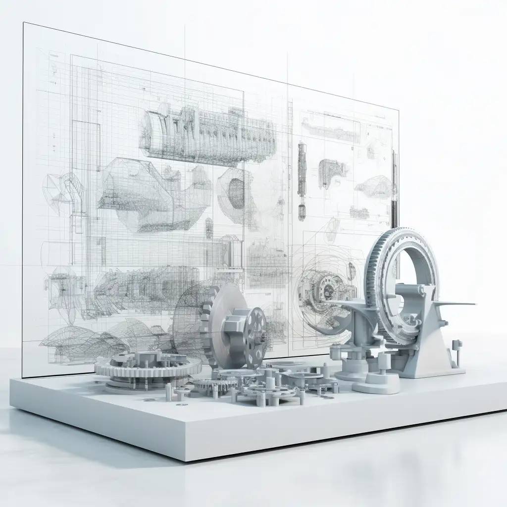 3D Visualisierung Industriemaschine